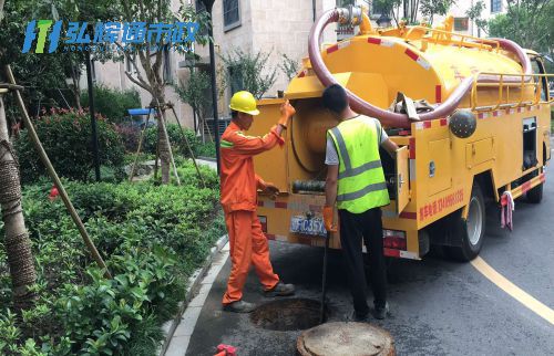 上海金山区亭林镇雨污管道清淤疏通